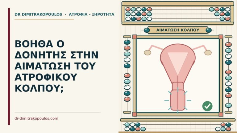 αιμάτωση του ατροφικού κόλπου
