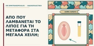 μεταφορά λίπους στα μεγάλα χείλη