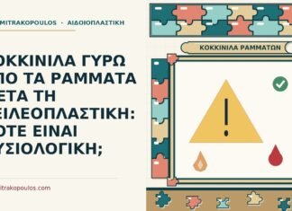 ΚΟΚΚΙΝΙΛΑ ΓΥΡΩ ΑΠΟ ΤΑ ΡΑΜΜΑΤΑ ΜΕΤΑ ΤΗ ΧΕΙΛΕΟΠΛΑΣΤΙΚΗ: ΠΟΤΕ ΕΙΝΑΙ ΦΥΣΙΟΛΟΓΙΚΗ; κοκκινίλα γύρω από τα ράμματα