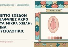 ΛΕΠΤΟ ΣΧΕΔΟΝ ΔΙΑΦΑΝΕΣ ΑΚΡΟ ΣΤΑ ΜΙΚΡΑ ΧΕΙΛΗ: ΕΙΝΑΙ ΦΥΣΙΟΛΟΓΙΚΟ; διάφανο άκρο στα μικρά χείλη