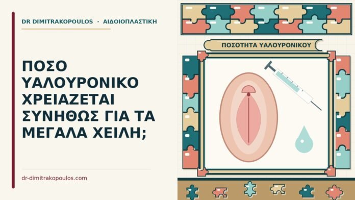 ποσότητα υαλουρονικού