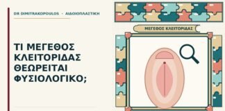 μέγεθος της κλειτορίδας