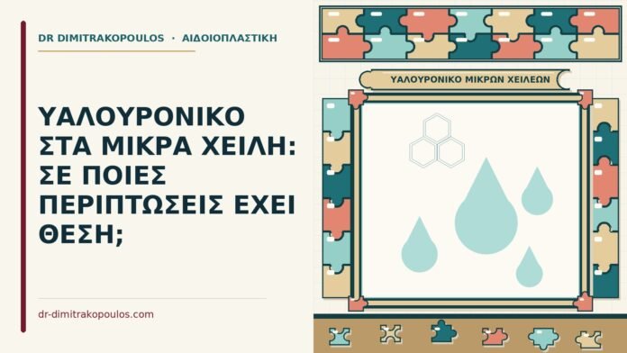υαλουρονικό στα μικρά χείλη