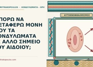 αυτοενοφθαλμισμός των κονδυλωμάτων