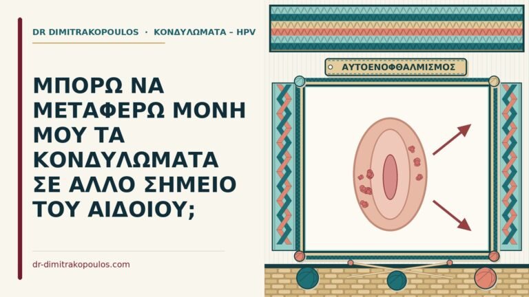 αυτοενοφθαλμισμός των κονδυλωμάτων