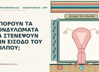ΜΠΟΡΟΥΝ ΤΑ ΚΟΝΔΥΛΩΜΑΤΑ ΝΑ ΣΤΕΝΕΨΟΥΝ ΤΗΝ ΕΙΣΟΔΟ ΤΟΥ ΚΟΛΠΟΥ; κονδυλώματα στην είσοδο του κόλπου