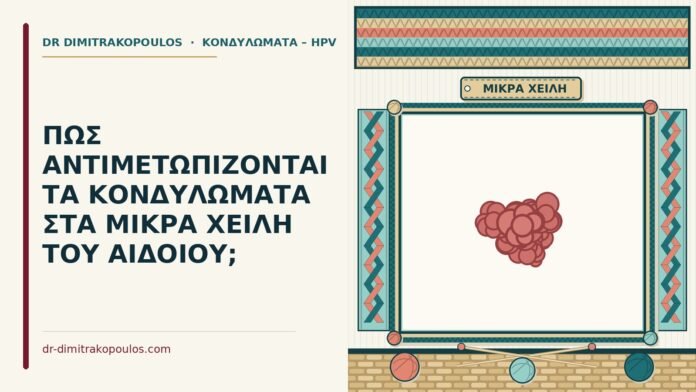 κονδυλώματα στα μικρά χείλη