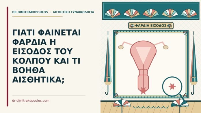 ΓΙΑΤΙ ΦΑΙΝΕΤΑΙ ΦΑΡΔΙΑ Η ΕΙΣΟΔΟΣ ΤΟΥ ΚΟΛΠΟΥ ΚΑΙ ΤΙ ΒΟΗΘΑ ΑΙΣΘΗΤΙΚΑ; φαρδιά είσοδος του κόλπου