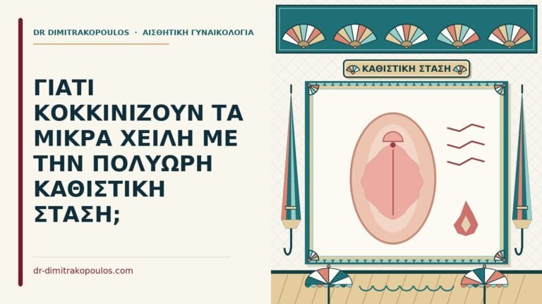 ερεθισμός στα μικρά χείλη από την καθιστική στάση