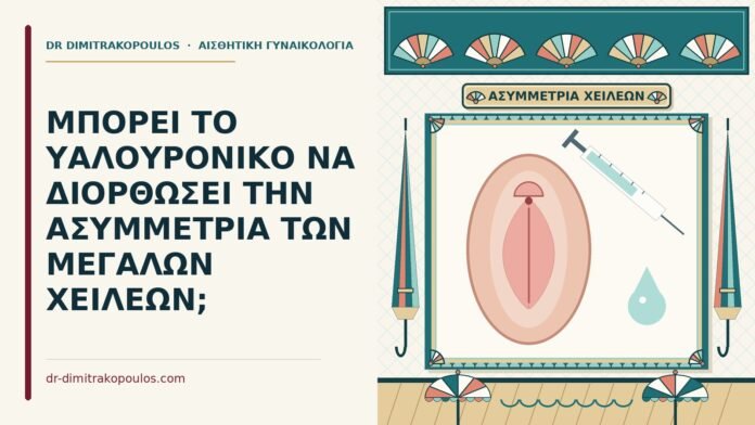 ΜΠΟΡΕΙ ΤΟ ΥΑΛΟΥΡΟΝΙΚΟ ΝΑ ΔΙΟΡΘΩΣΕΙ ΤΗΝ ΑΣΥΜΜΕΤΡΙΑ ΤΩΝ ΜΕΓΑΛΩΝ ΧΕΙΛΕΩΝ; ασυμμετρία των μεγάλων χειλέων