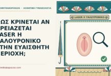 laser ή υαλουρονικό