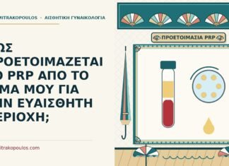 ΠΩΣ ΠΡΟΕΤΟΙΜΑΖΕΤΑΙ ΤΟ PRP ΑΠΟ ΤΟ ΑΙΜΑ ΜΟΥ ΓΙΑ ΤΗΝ ΕΥΑΙΣΘΗΤΗ ΠΕΡΙΟΧΗ; PRP για την ευαίσθητη περιοχή