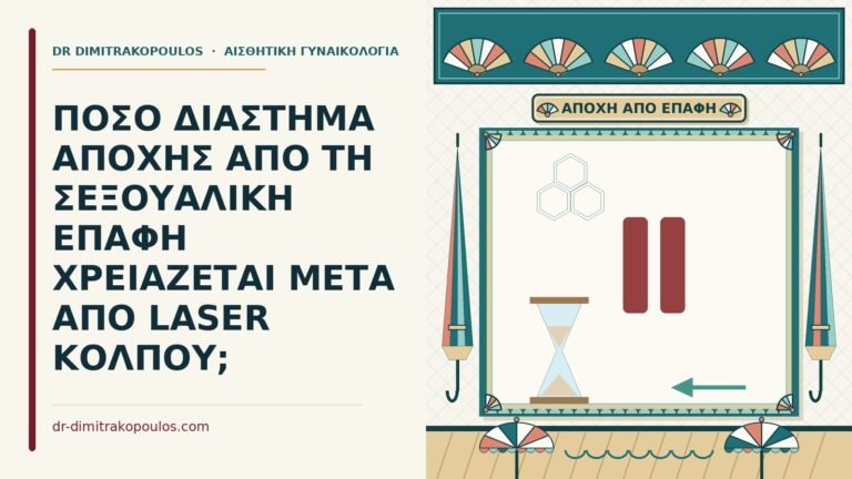 αποχή από τη σεξουαλική επαφή μετά από laser κόλπου