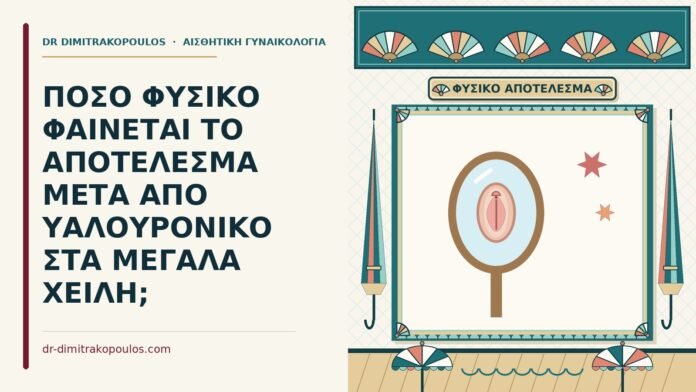 φυσικό αποτέλεσμα με υαλουρονικό