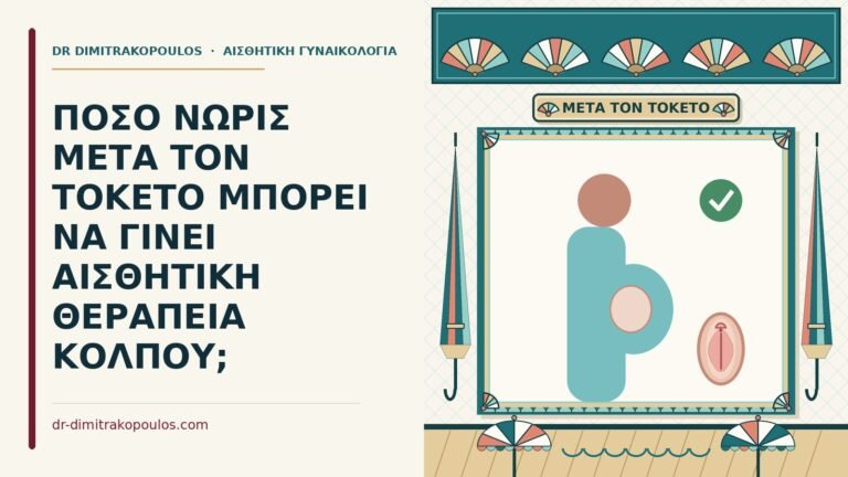 αισθητική θεραπεία κόλπου μετά τον τοκετό