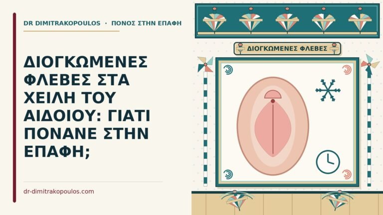 διογκωμένες φλέβες στα χείλη του αιδοίου