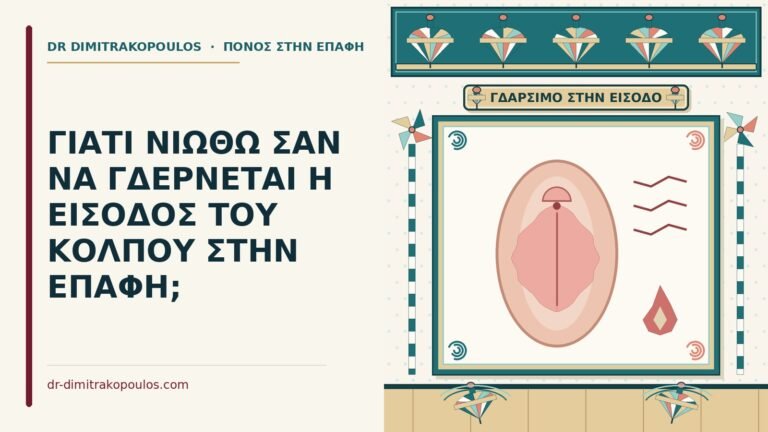 αίσθηση γδαρσίματος στην είσοδο