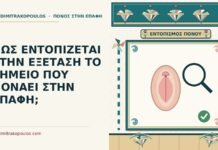 σημείο που πονάει στην επαφή