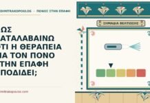 θεραπεία για τον πόνο στην επαφή