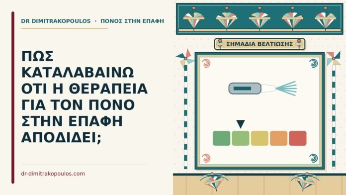 θεραπεία για τον πόνο στην επαφή