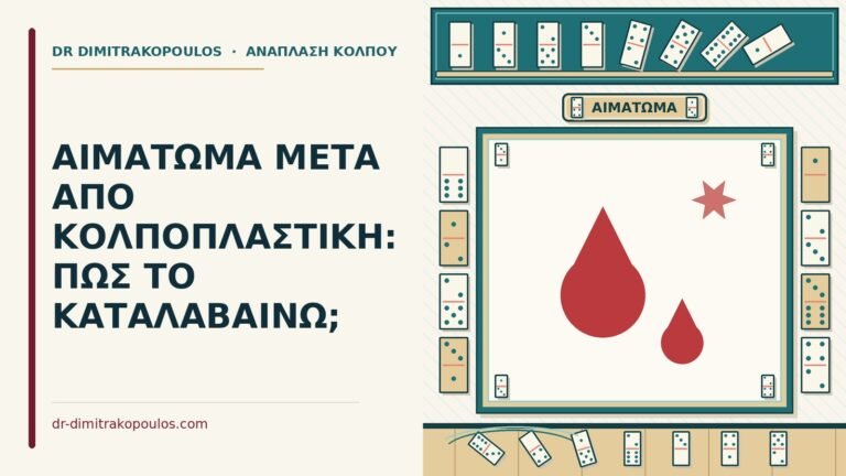 αιμάτωμα μετά από κολποπλαστική