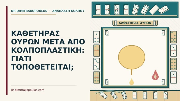 καθετήρας ούρων μετά από κολποπλαστική