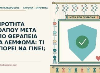 ΞΗΡΟΤΗΤΑ ΚΟΛΠΟΥ ΜΕΤΑ ΑΠΟ ΘΕΡΑΠΕΙΑ ΓΙΑ ΛΕΜΦΩΜΑ: ΤΙ ΜΠΟΡΕΙ ΝΑ ΓΙΝΕΙ; λέμφωμα