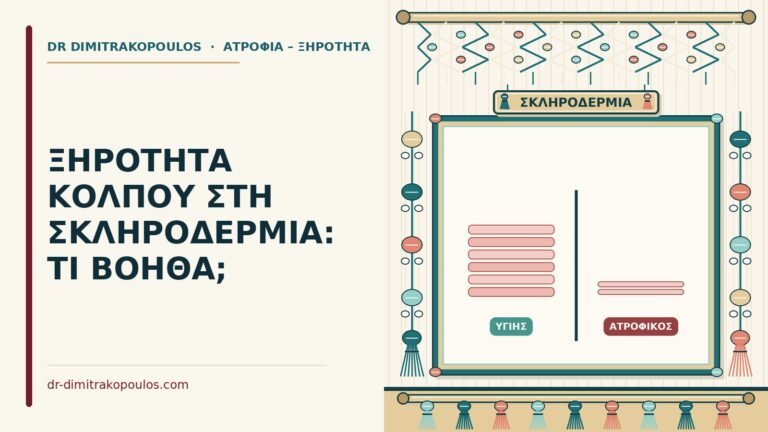 ξηρότητα κόλπου στη σκληροδερμία