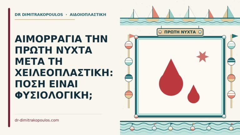 αιμορραγία μετά τη χειλεοπλαστική