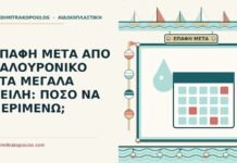 ΕΠΑΦΗ ΜΕΤΑ ΑΠΟ ΥΑΛΟΥΡΟΝΙΚΟ ΣΤΑ ΜΕΓΑΛΑ ΧΕΙΛΗ: ΠΟΣΟ ΝΑ ΠΕΡΙΜΕΝΩ; επαφή μετά από υαλουρονικό