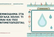 λεμφοίδημα στα μεγάλα χείλη