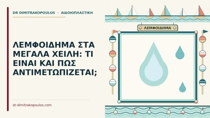 ΛΕΜΦΟΙΔΗΜΑ ΣΤΑ ΜΕΓΑΛΑ ΧΕΙΛΗ: ΤΙ ΕΙΝΑΙ ΚΑΙ ΠΩΣ ΑΝΤΙΜΕΤΩΠΙΖΕΤΑΙ; λεμφοίδημα στα μεγάλα χείλη