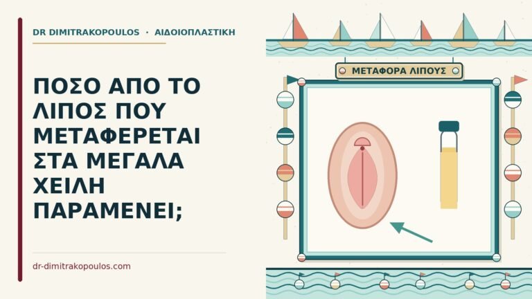 μεταφορά λίπους στα μεγάλα χείλη