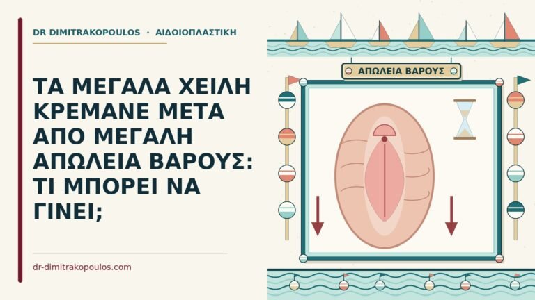 μεγάλα χείλη μετά από απώλεια βάρους