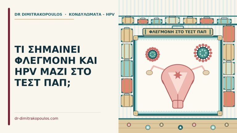 φλεγμονή και HPV στο τεστ Παπ