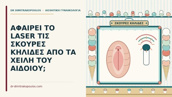 ΑΦΑΙΡΕΙ ΤΟ LASER ΤΙΣ ΣΚΟΥΡΕΣ ΚΗΛΙΔΕΣ ΑΠΟ ΤΑ ΧΕΙΛΗ ΤΟΥ ΑΙΔΟΙΟΥ; σκούρες κηλίδες στα χείλη του αιδοίου