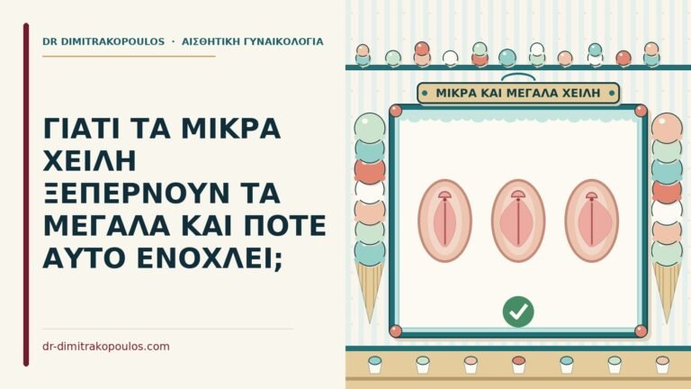 μικρά χείλη που ξεπερνούν τα μεγάλα