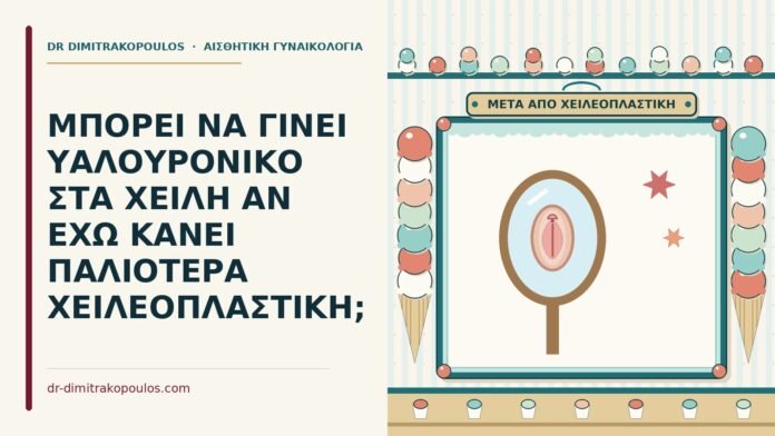 υαλουρονικό μετά από παλιότερη χειλεοπλαστική