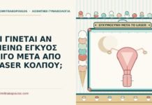 εγκυμοσύνη λίγο μετά από laser κόλπου