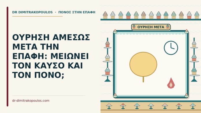 ΟΥΡΗΣΗ ΑΜΕΣΩΣ ΜΕΤΑ ΤΗΝ ΕΠΑΦΗ: ΜΕΙΩΝΕΙ ΤΟΝ ΚΑΥΣΟ ΚΑΙ ΤΟΝ ΠΟΝΟ; ούρηση αμέσως μετά την επαφή