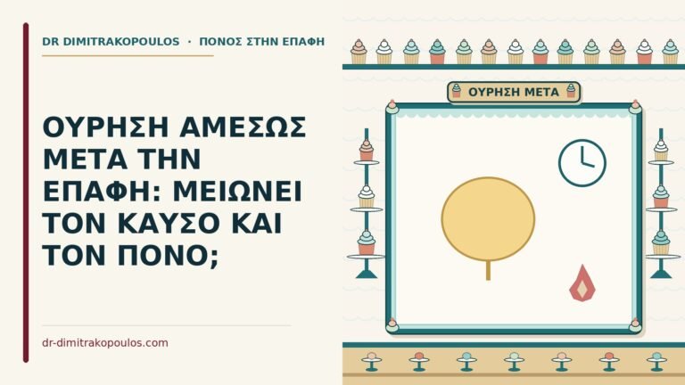 ούρηση αμέσως μετά την επαφή