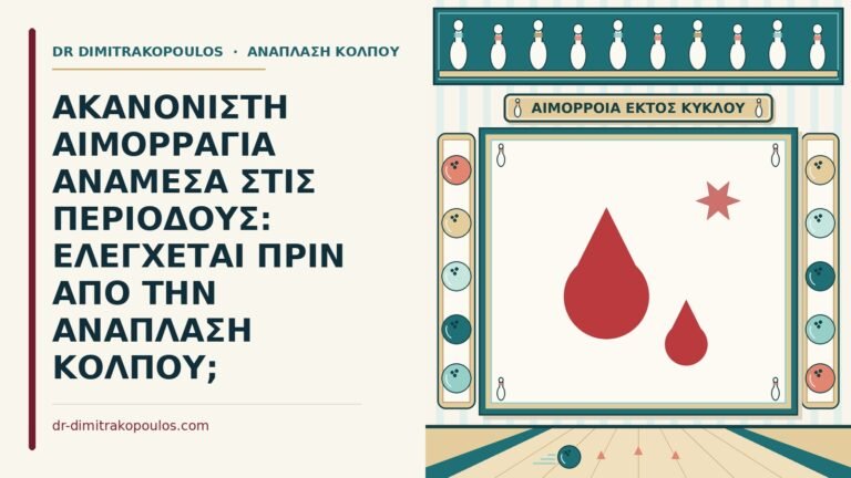 ακανόνιστη αιμόρροια