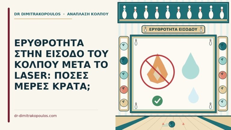 ερυθρότητα στην είσοδο του κόλπου