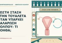 ΣΩΣΤΗ ΣΤΑΣΗ ΣΤΗΝ ΤΟΥΑΛΕΤΑ ΟΤΑΝ ΥΠΑΡΧΕΙ ΧΑΛΑΡΩΣΗ ΚΟΛΠΟΥ: ΤΙ ΒΟΗΘΑ; στάση στην τουαλέτα