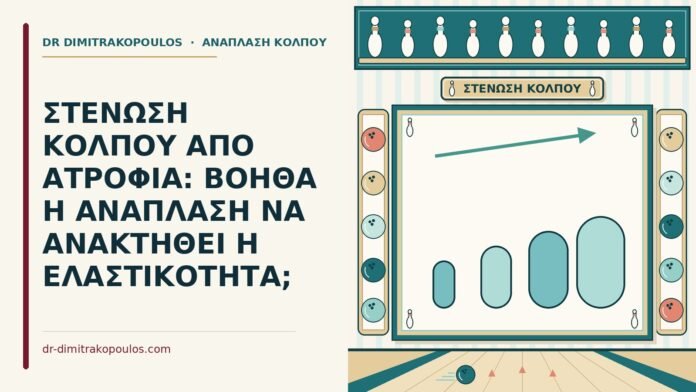 στένωση κόλπου από ατροφία