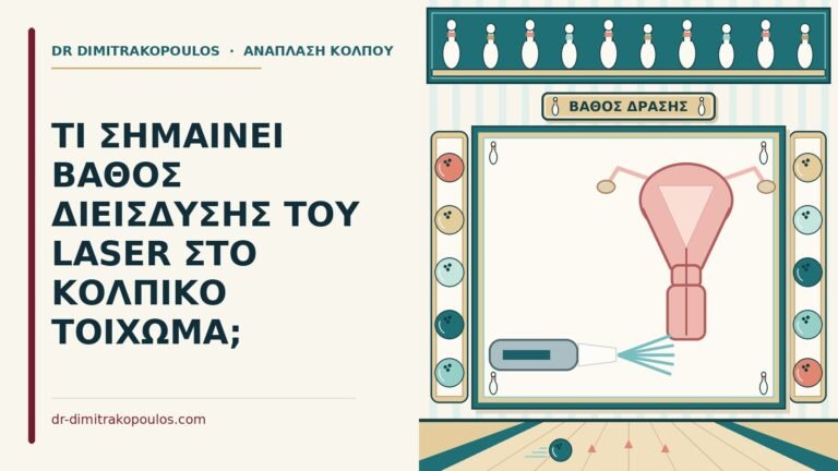 βάθος διείσδυσης του laser