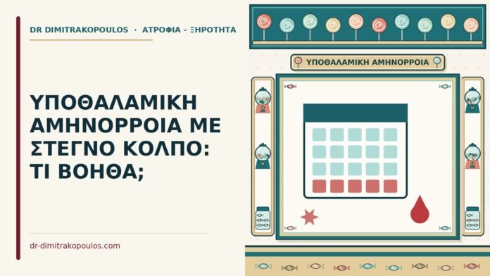 υποθαλαμική αμηνόρροια