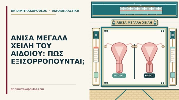 άνισα μεγάλα χείλη