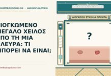 ΔΙΟΓΚΩΜΕΝΟ ΜΕΓΑΛΟ ΧΕΙΛΟΣ ΑΠΟ ΤΗ ΜΙΑ ΠΛΕΥΡΑ: ΤΙ ΜΠΟΡΕΙ ΝΑ ΕΙΝΑΙ; διογκωμένο μεγάλο χείλος