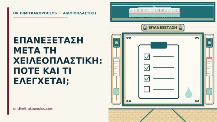 ΕΠΑΝΕΞΕΤΑΣΗ ΜΕΤΑ ΤΗ ΧΕΙΛΕΟΠΛΑΣΤΙΚΗ: ΠΟΤΕ ΚΑΙ ΤΙ ΕΛΕΓΧΕΤΑΙ; επανεξέταση